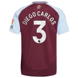 Aston Villa Diego Carlos #3 Fußballtrikot 2024-25 Heimtrikot Herren