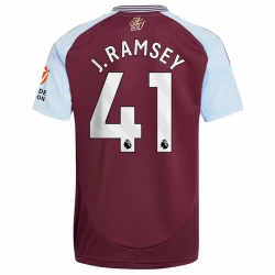 Aston Villa J.Ramsey #41 Fußballtrikot 2024-25 Heimtrikot Herren