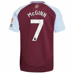 Aston Villa McGinn #7 Fußballtrikot 2024-25 Heimtrikot Herren