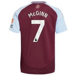 Aston Villa Mcginn #7 Fußballtrikots 2024-25 Heimtrikot Herren
