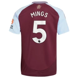 Aston Villa Mings #5 Fußballtrikot 2024-25 Heimtrikot Herren