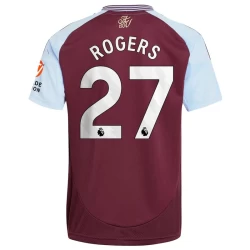 Aston Villa Rogers #27 Fußballtrikot 2024-25 Heimtrikot Herren