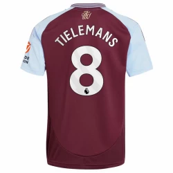 Aston Villa Tielemans #8 Fußballtrikot 2024-25 Heimtrikot Herren