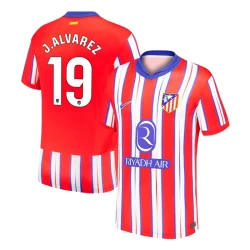 Atlético Madrid J. Alvarez #19 Fußballtrikot 2024-25 Heimtrikot Herren