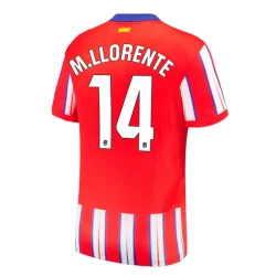 Atlético Madrid M.Llorente #14 Fußballtrikot 2024-25 Heimtrikot Herren