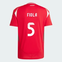 Attila Fiola #5 Ungarn Fußballtrikot EM 2024 Heimtrikot Herren