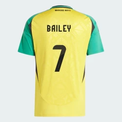 Bailey #7 Jamaika Fußballtrikots Copa America 2024 Heimtrikot Herren