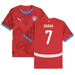 Barak #7 Tschechien Fußballtrikots EM 2024 Heimtrikot Herren