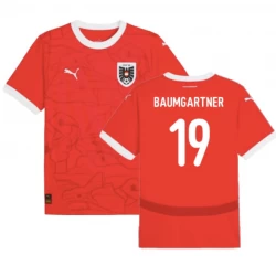 Baumgartner #19 Österreich Fußballtrikots EM 2024 Heimtrikot Herren