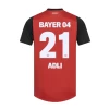 Bayer 04 Leverkusen Adli #21 Fußballtrikot 2024-25 Heimtrikot Herren