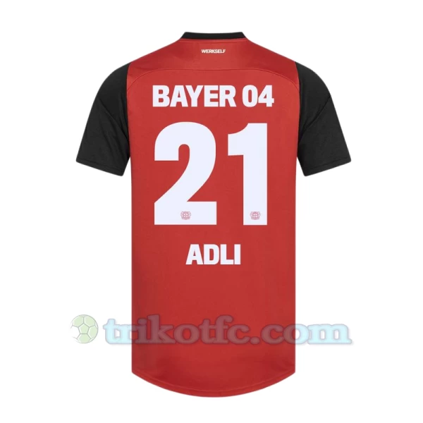 Bayer 04 Leverkusen Adli #21 Fußballtrikot 2024-25 Heimtrikot Herren