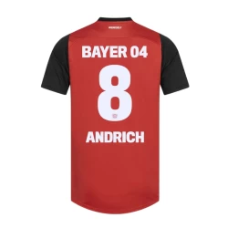 Bayer 04 Leverkusen Andrich #8 Fußballtrikot 2024-25 Heimtrikot Herren