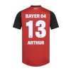 Bayer 04 Leverkusen Arthur #13 Fußballtrikot 2024-25 Heimtrikot Herren