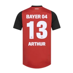 Bayer 04 Leverkusen Arthur #13 Fußballtrikot 2024-25 Heimtrikot Herren