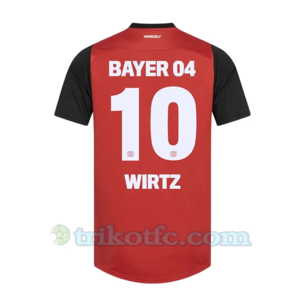 Bayer 04 Leverkusen Florian Wirtz #10 Fußballtrikot 2024-25 Heimtrikot Herren