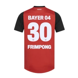 Bayer 04 Leverkusen Frimpong #30 Fußballtrikot 2024-25 Heimtrikot Herren