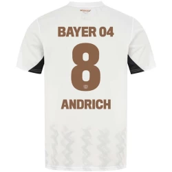 Bayer 04 Leverkusen Fußballtrikot 2024-25 Andrich #8 Auswärtstrikot Herren