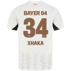 Bayer 04 Leverkusen Fußballtrikot 2024-25 Granit Xhaka #34 Auswärtstrikot Herren