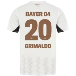 Bayer 04 Leverkusen Fußballtrikot 2024-25 Grimaldo #20 Auswärtstrikot Herren