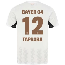 Bayer 04 Leverkusen Fußballtrikot 2024-25 Tapsoba #12 Auswärtstrikot Herren