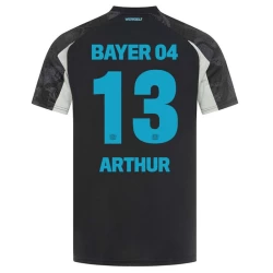 Bayer 04 Leverkusen Fußballtrikot Arthur #13 2024-25 Ausweichtrikot Herren