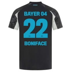 Bayer 04 Leverkusen Fußballtrikot Boniface #22 2024-25 Ausweichtrikot Herren