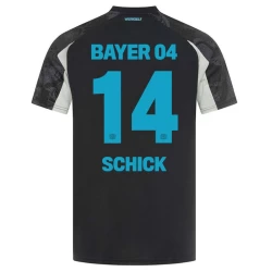 Bayer 04 Leverkusen Fußballtrikot Schick #14 2024-25 Ausweichtrikot Herren