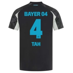 Bayer 04 Leverkusen Fußballtrikot Tah #4 2024-25 Ausweichtrikot Herren