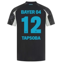 Bayer 04 Leverkusen Fußballtrikot Tapsoba #12 2024-25 Ausweichtrikot Herren