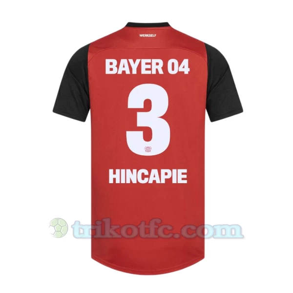 Bayer 04 Leverkusen Hincapie #3 Fußballtrikot 2024-25 Heimtrikot Herren