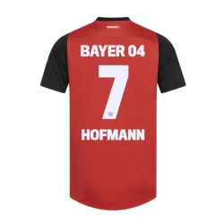 Bayer 04 Leverkusen Hofmann #7 Fußballtrikot 2024-25 Heimtrikot Herren