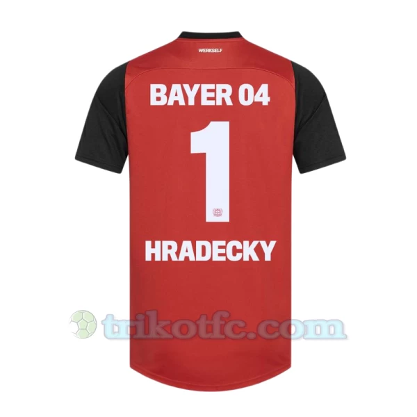 Bayer 04 Leverkusen Hradecky #1 Fußballtrikot 2024-25 Heimtrikot Herren