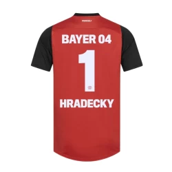 Bayer 04 Leverkusen Hradecky #1 Fußballtrikots 2024-25 Heimtrikot Herren