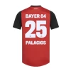 Bayer 04 Leverkusen Palacios #25 Fußballtrikot 2024-25 Heimtrikot Herren