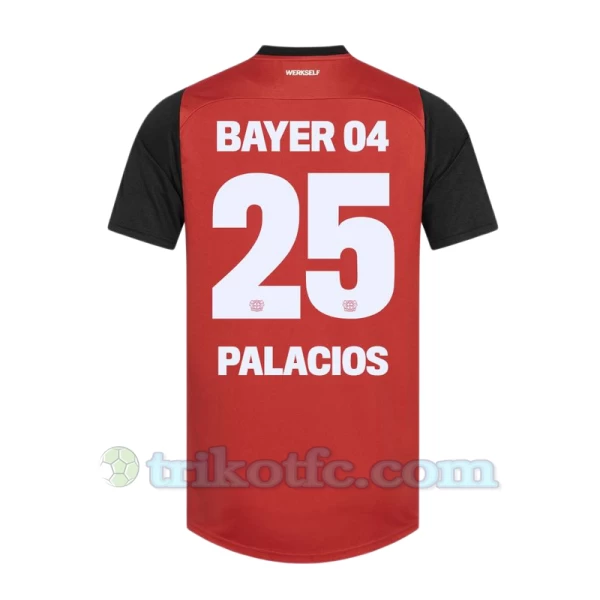 Bayer 04 Leverkusen Palacios #25 Fußballtrikot 2024-25 Heimtrikot Herren