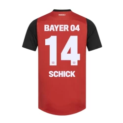 Bayer 04 Leverkusen Schick #14 Fußballtrikots 2024-25 Heimtrikot Herren
