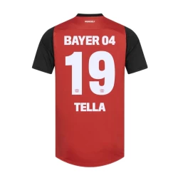 Bayer 04 Leverkusen Tella #19 Fußballtrikot 2024-25 Heimtrikot Herren