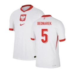 Bednarek #5 Polen Fußballtrikot EM 2024 Heimtrikot Herren