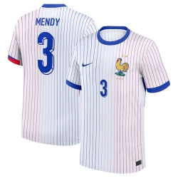 Benjamin Mendy #3 Frankreich Fußballtrikot EM 2024 Auswärtstrikot Herren