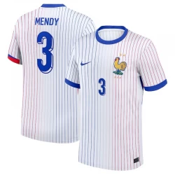 Benjamin Mendy #3 Frankreich Fußballtrikots EM 2024 Auswärtstrikot Herren