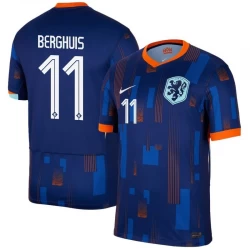 Berghuis #11 Niederlande Fußballtrikots EM 2024 Auswärtstrikot Herren