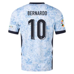 Bernardo Silva #10 Portugal Fußballtrikot EM 2024 Auswärtstrikot Herren