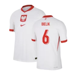 Bielik #6 Polen Fußballtrikot EM 2024 Heimtrikot Herren