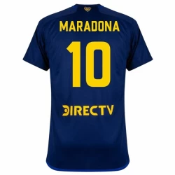 Boca Juniors Fußballtrikot Diego Maradona #10 2024-25 Ausweichtrikot Herren