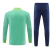Brasilien Trainingsanzüge Sweatshirt 2024-25 Grün Player Version