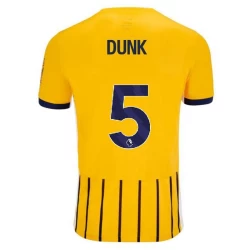 Brighton Hove Albion Fußballtrikot 2024-25 Dunk #5 Auswärtstrikot Herren