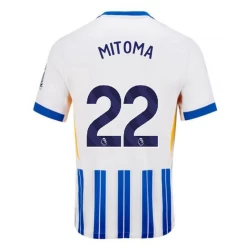 Brighton Hove Albion Mitoma #22 Fußballtrikot 2024-25 Heimtrikot Herren