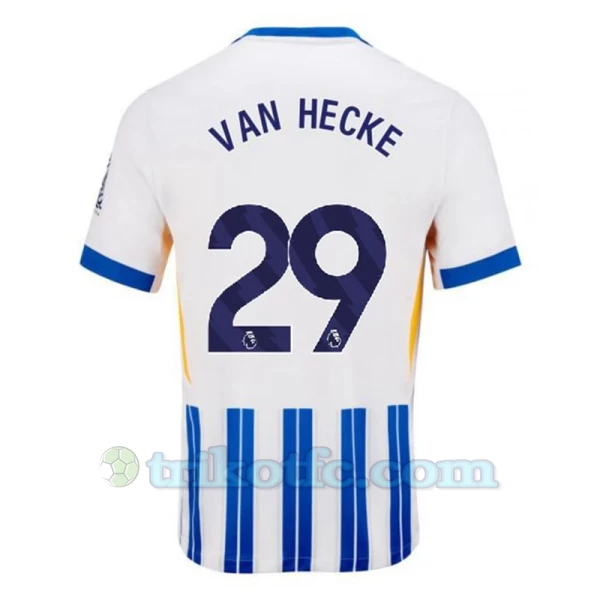 Brighton Hove Albion Van Hecke #29 Fußballtrikot 2024-25 Heimtrikot Herren