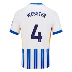 Brighton Hove Albion Webster #4 Fußballtrikot 2024-25 Heimtrikot Herren