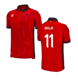 Broja #11 Albanien Fußballtrikot EM 2024 Heimtrikot Herren